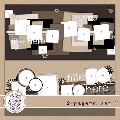 2-Pagers: Set 7