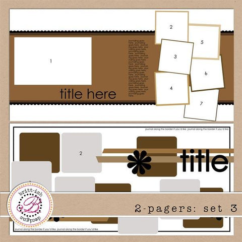 2-Pagers: Set 3