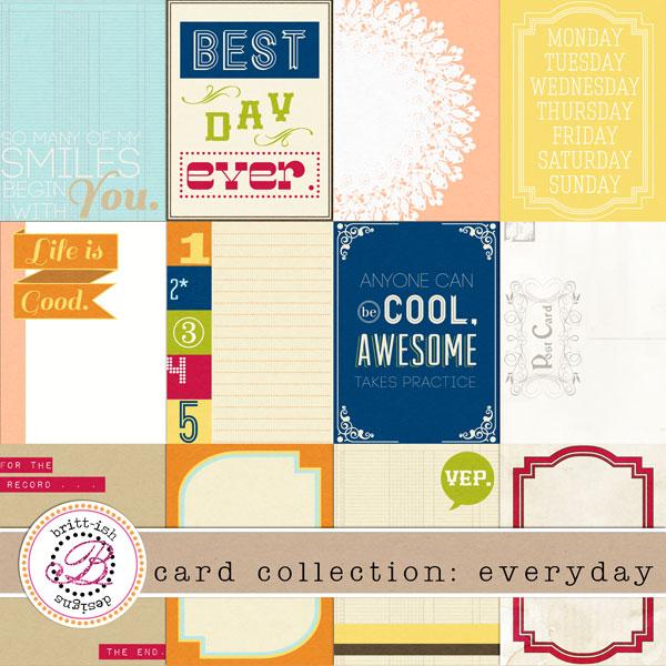 Card Collection: Everyday