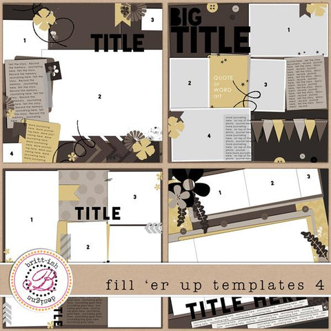 Fill 'Er Up Templates 4