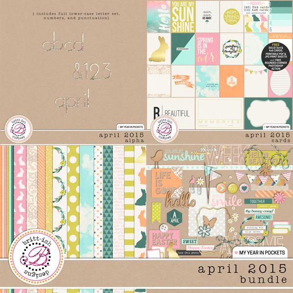 My Year In Pockets (April 2015): Bundle