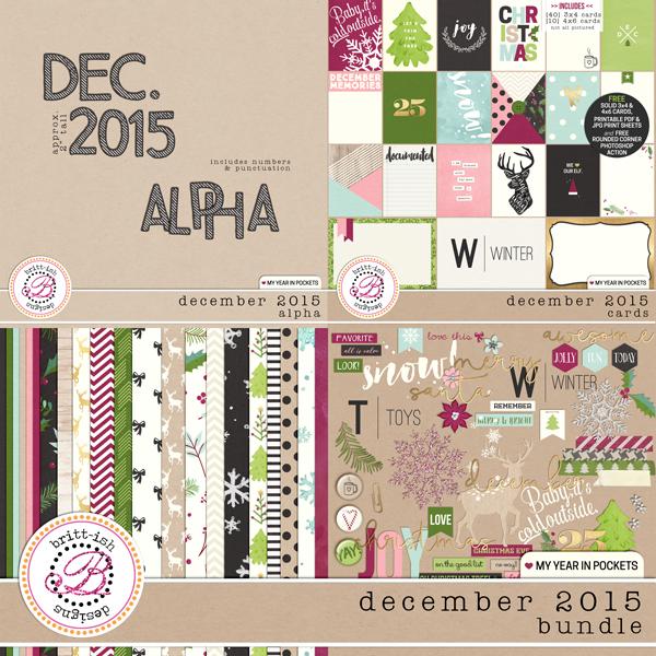 My Year In Pockets (December 2015): Bundle