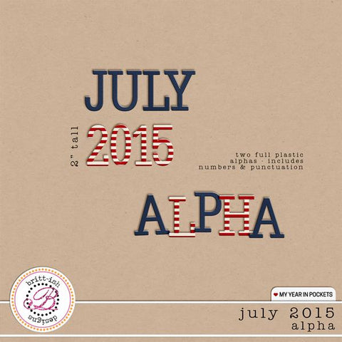 My Year In Pockets (July 2015): Alpha