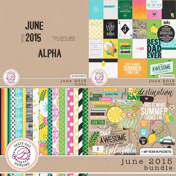 My Year In Pockets (June 2015): Bundle