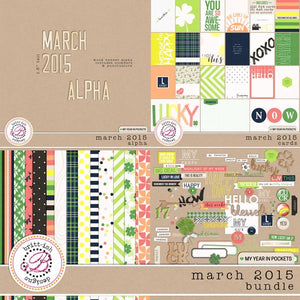 My Year In Pockets (March 2015): Bundle