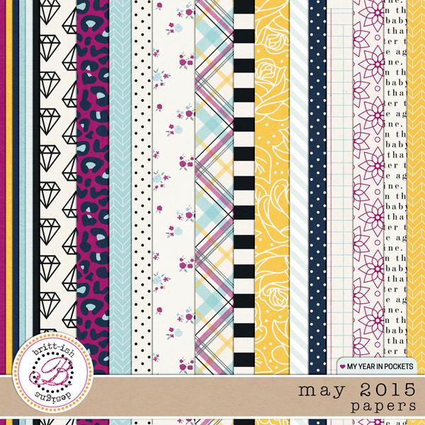 My Year In Pockets (May 2015): Papers