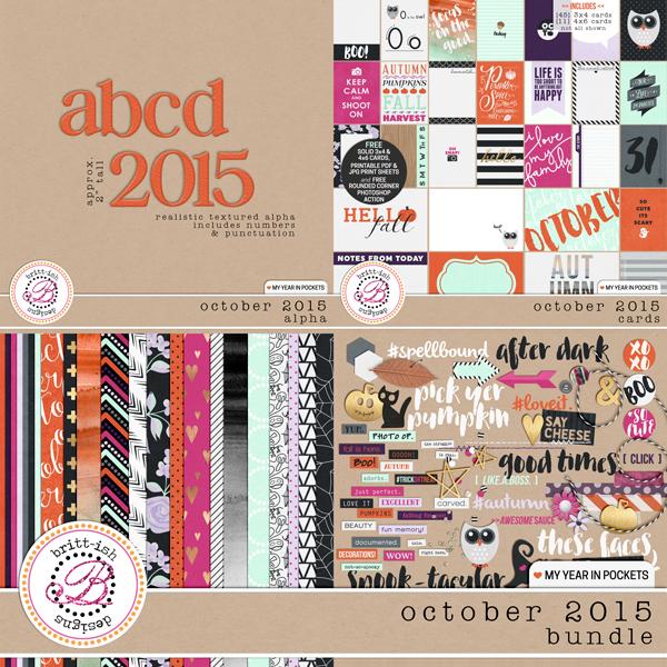 My Year In Pockets (October 2015): Bundle