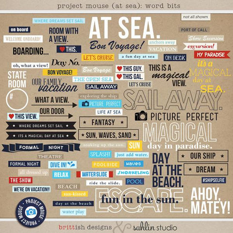 Project Mouse (At Sea): Word Bits