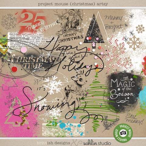 Project Mouse (Christmas): Artsy