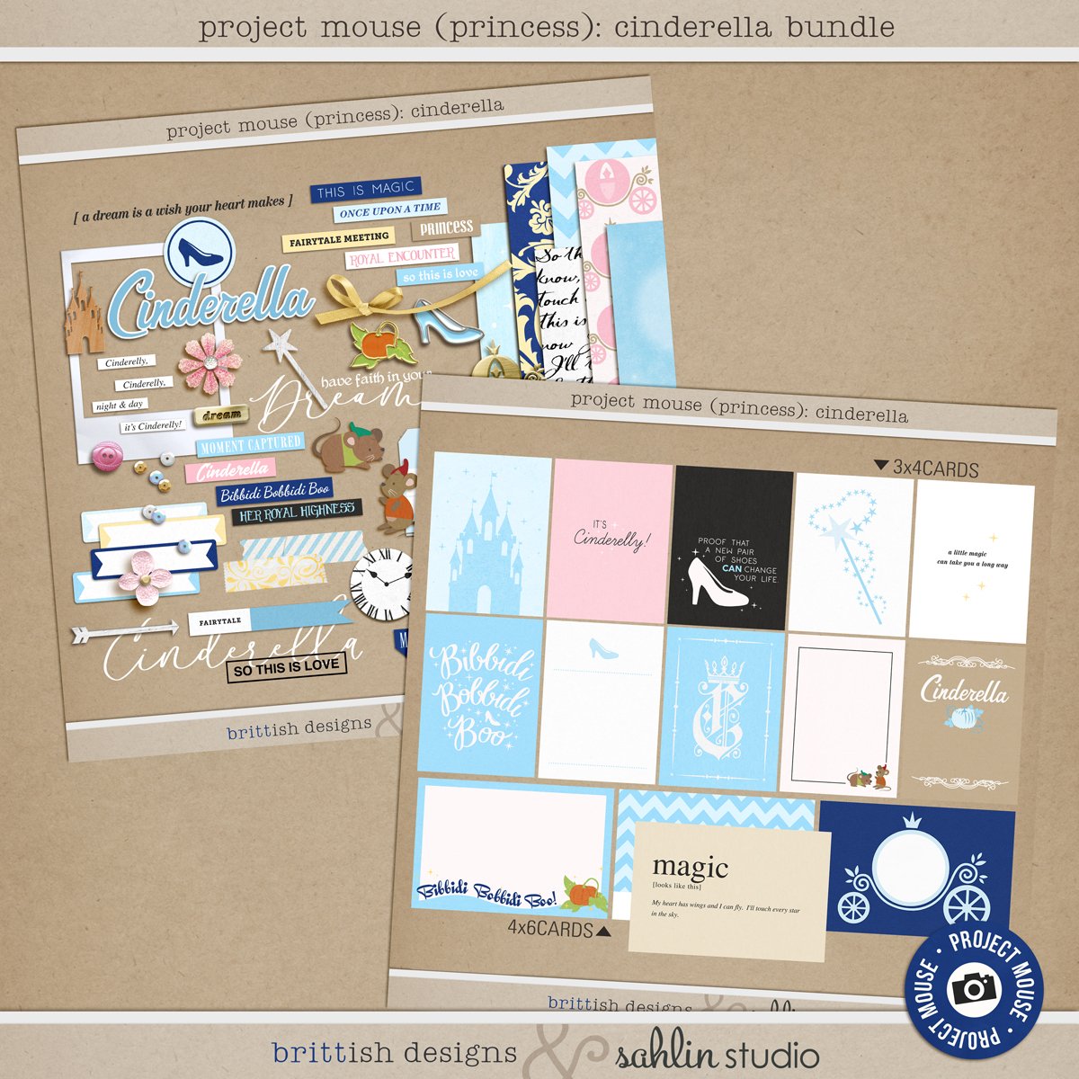 Project Mouse (Princess): Cinderella Bundle