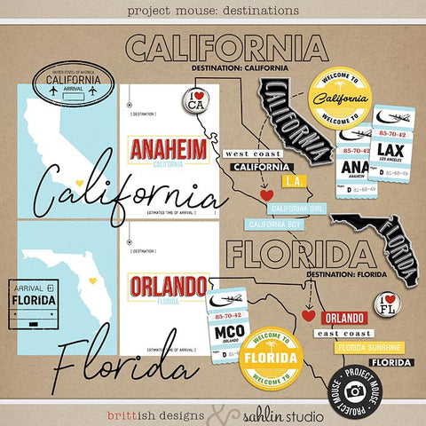 Project Mouse: Destinations