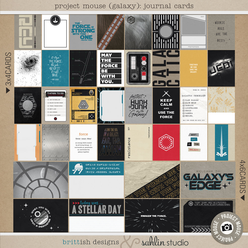Project Mouse (Galaxy): Cards