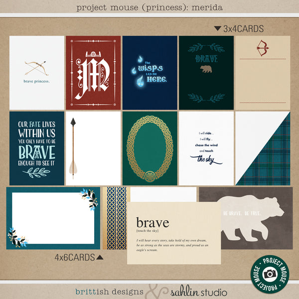 Project Mouse (Princess): Merida Bundle