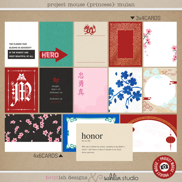 Project Mouse (Princess): Mulan Bundle