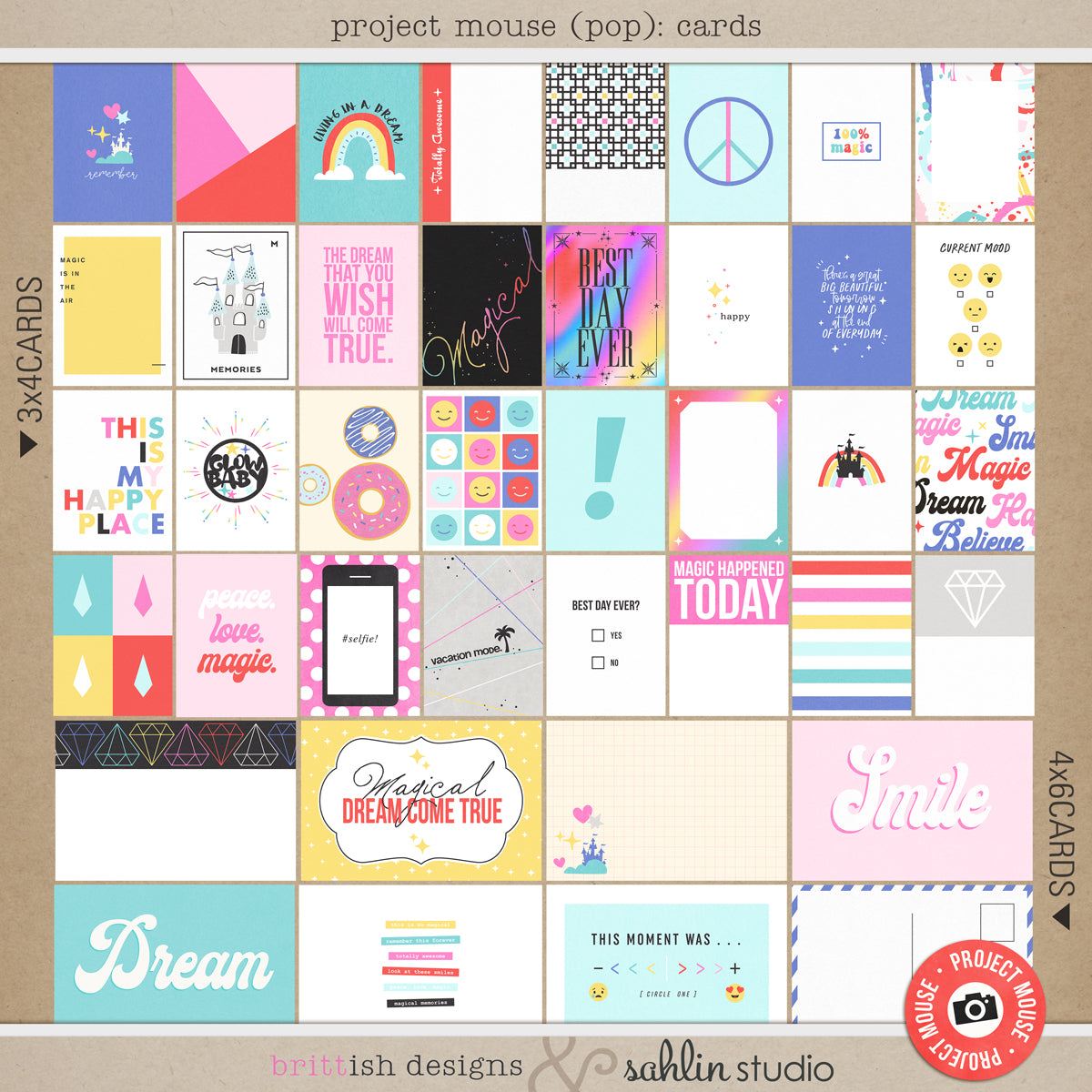 Project Mouse (Pop): Cards