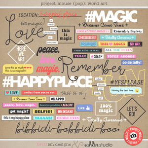 Project Mouse (Pop): Word Art