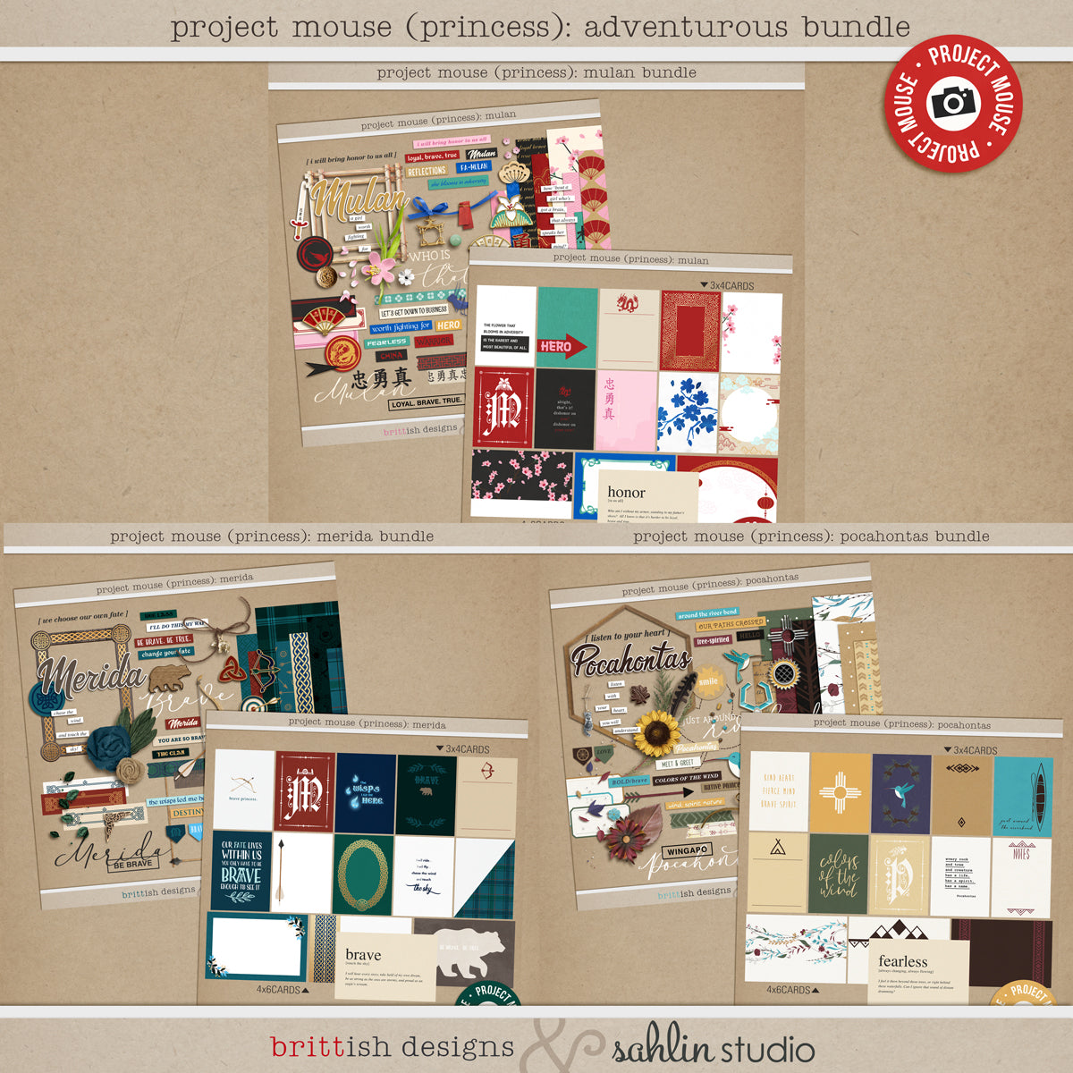 Project Mouse (Princess): Adventurous Bundle