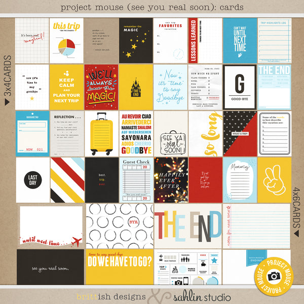 Project Mouse (See Ya Real Soon): Cards
