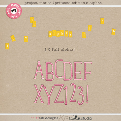 Project Mouse (Princess Edition): Alphas