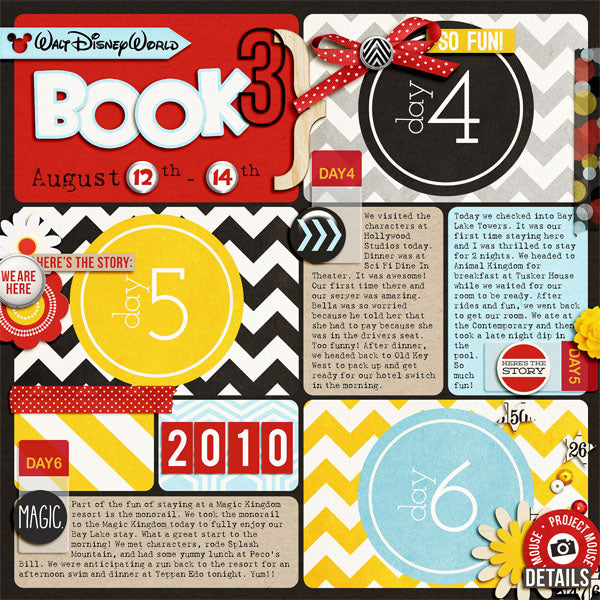 Project Mouse: Days & Washi Tape BUNDLE