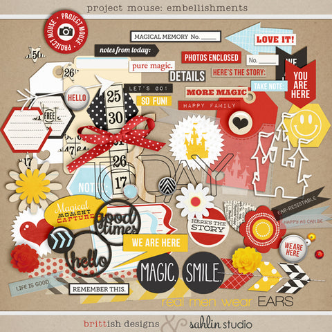 Project Mouse: Embellishments