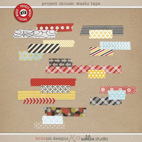Project Mouse: Washi Tapes