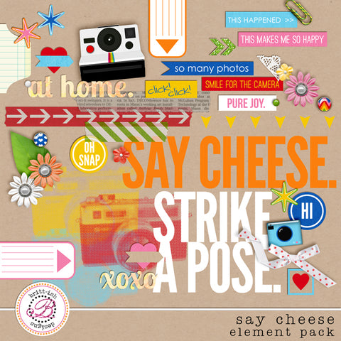 Say Cheese Element Pack